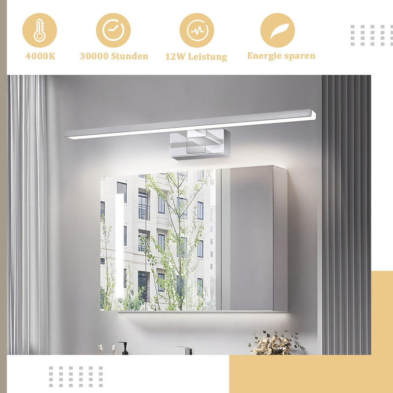 Aluminium LED Wallchiere