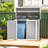 Trash Can Shed 5 ft. W 2 ft. D Polypropylene Garbage Shed-110188666