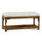 Summer Retreat Wicker Shelf Storage Bench-71425197-71425234
