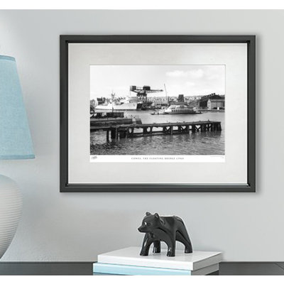 Cowes, the Floating Bridge C1960 1 Piece Single Picture Frame Wall Art
