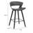 ArAgon Solid Wood Counter Stool-575275161-575268644