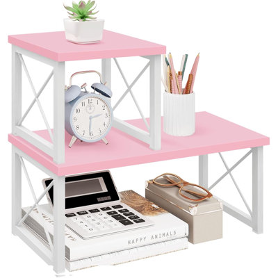 Adjustable Independent Desktop Mini Bookshelf