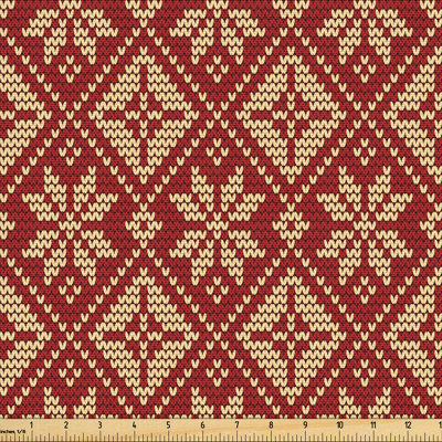 Two-Tone Winter Design Fabric