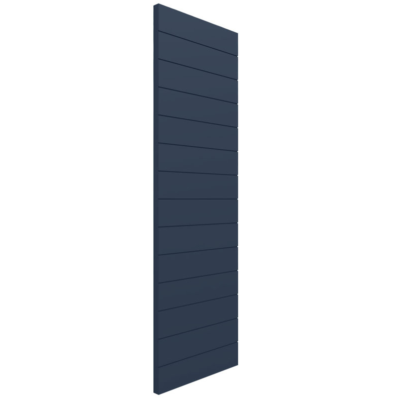 Volets EnduraCore, L 15 po, 54"H, Bleu nuit sans étoile