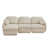 Cream Beige Chenille