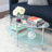 Keauri Multi-Shelf Glass Coffee Table