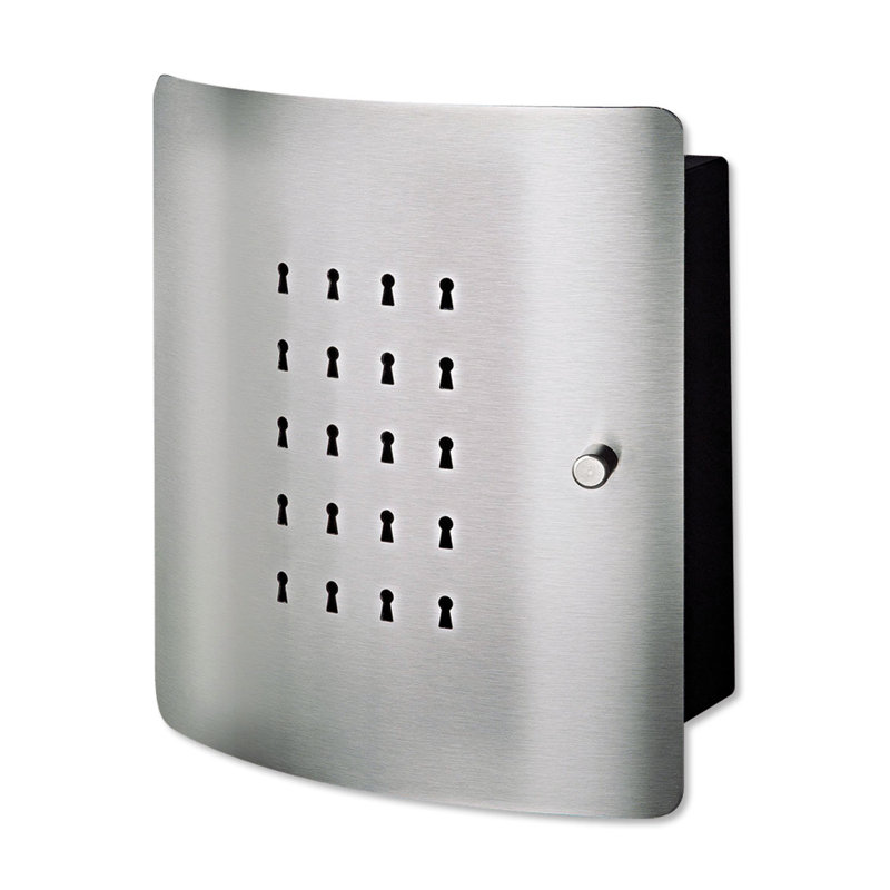Slot 6220 10 Hook Wall Mounted Stainless Steel Locking Key Cabinet