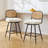 Upholstered Swivel Counter Stool With Rattan Backrest-1867436575-1867436566