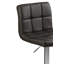 Tricia Swivel Upholstered Adjustable Height Bar Stool
