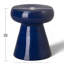 Tabouret d'appoint en céramique Abra-1867125391