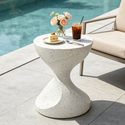 Athanase Drum End Table