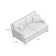 Mila Upholstered 65'' Loveseat