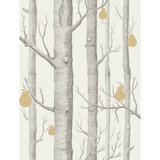 Contemporary Restyled Floral Wallpaper Roll