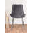 Tierra Modern Glass & Metal Extendable Dining Table Set & 4 Luxury Upholstered Velvet Dining Chairs-1463315712