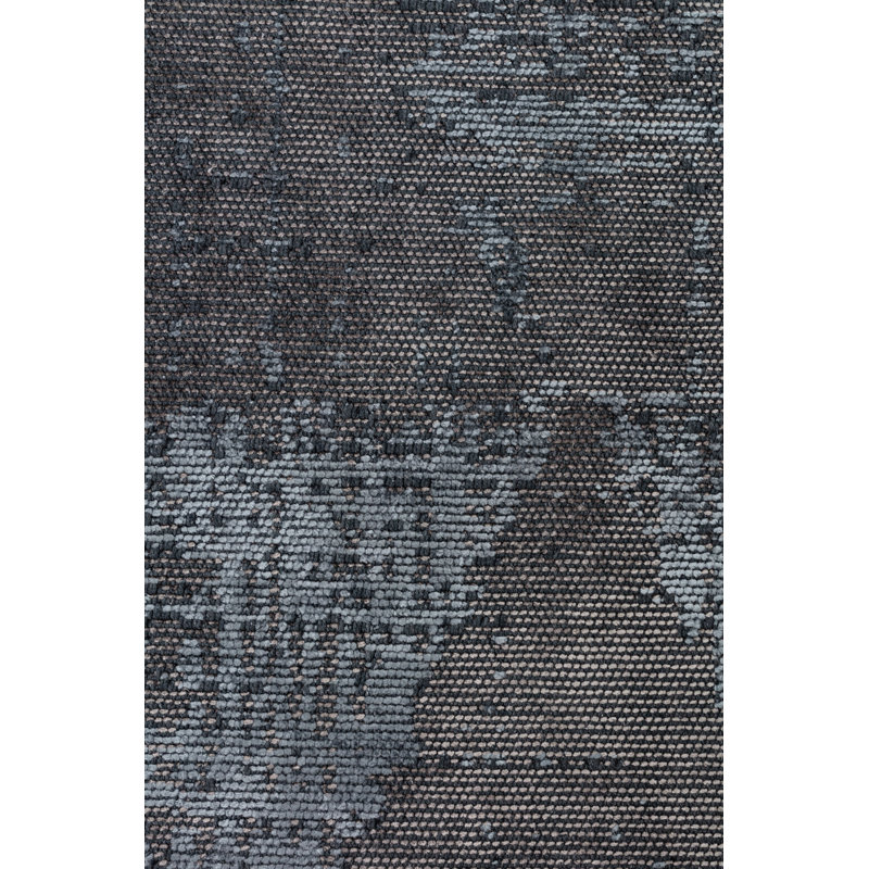 Rapture Blue/Gray Abstract Luxury Area Rug, Rectangle 7'10" x 11'2"