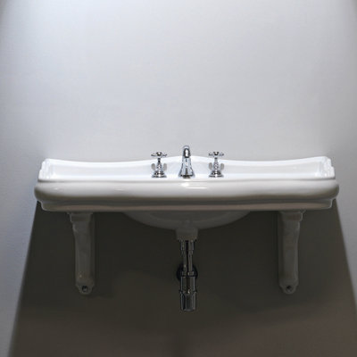 Retro 39.4'' L Bathroom Sink