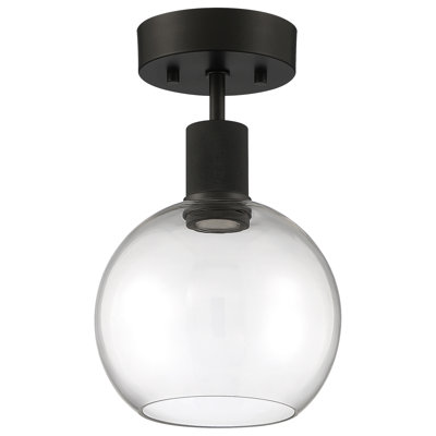 Southglenn Glass Semi Flush Mount