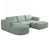 Molleton vert clair est en rupture de stock