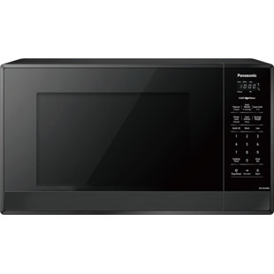 Four à micro-ondes compact 900 W à haute puissance NNSG448SC de Panasonic, 7 modes de cuisson automatique, verrouillage enfant, acier inoxydable noir