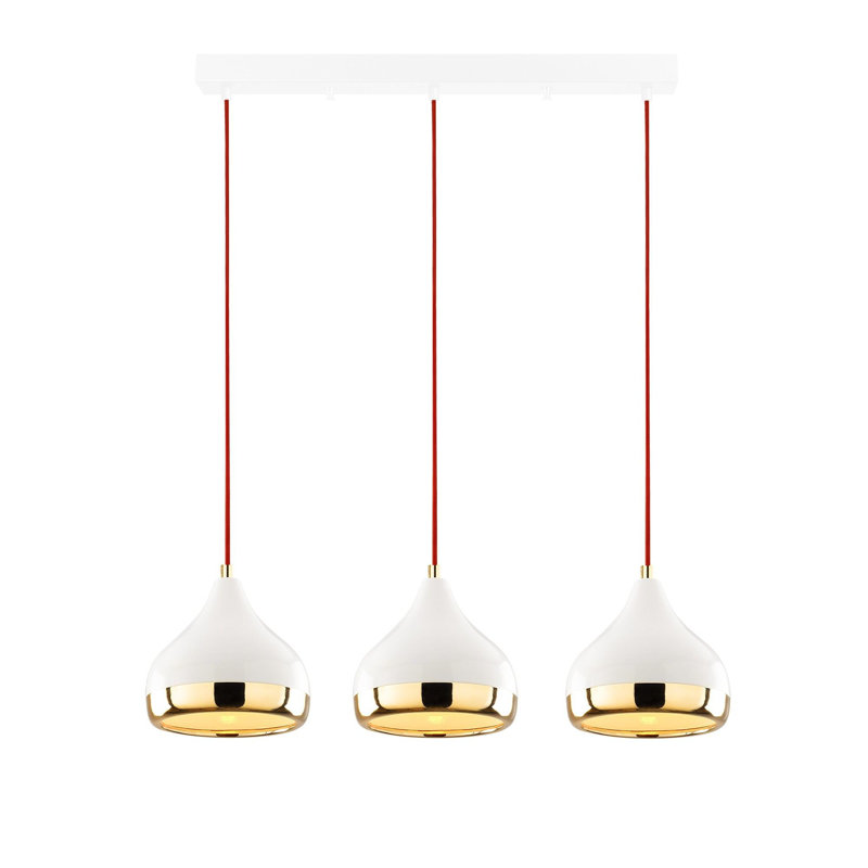 Lustre, Or / blanc / rouge