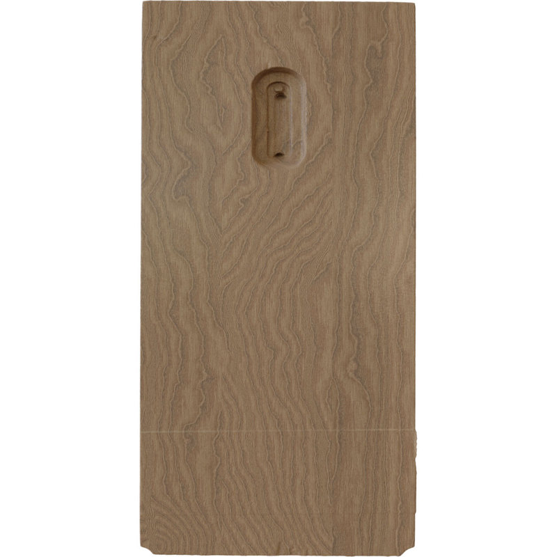 Support Bedford, Acajou, 5,25 po X P 7,25 po X P 9,5 po H