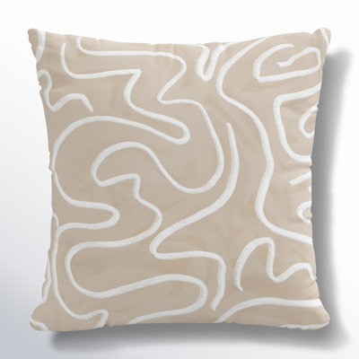 Miley Cotton Throw Pillow