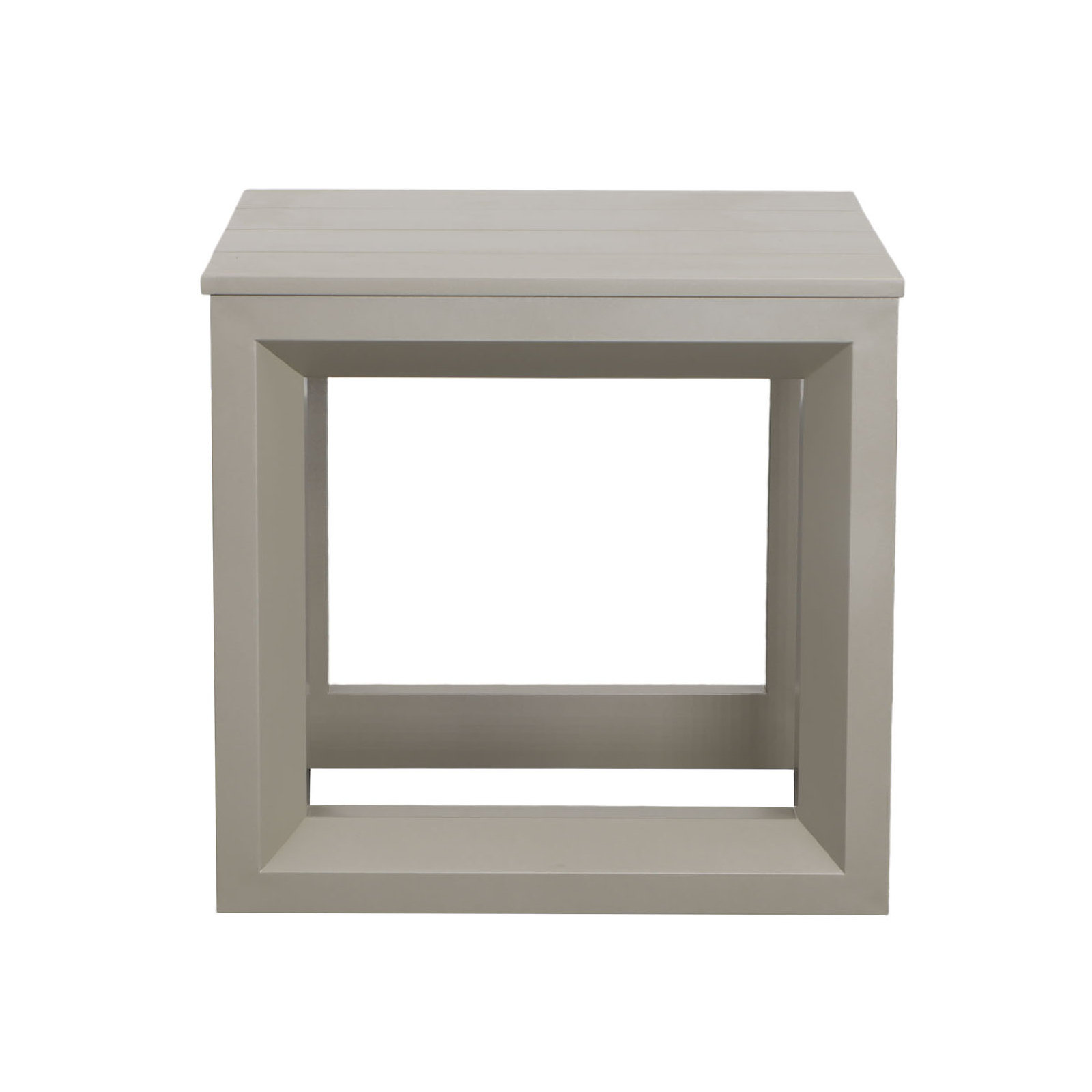Calypso 21.3'' Metal Outdoor Side Table