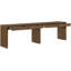 Console / bureau en bois massif et placage de chêne Avro