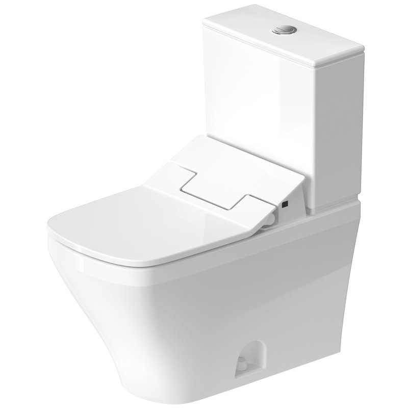 Cuvette de toilette à fixation au plancher durastyle pour chasse d’eau à double chasse SensoWash