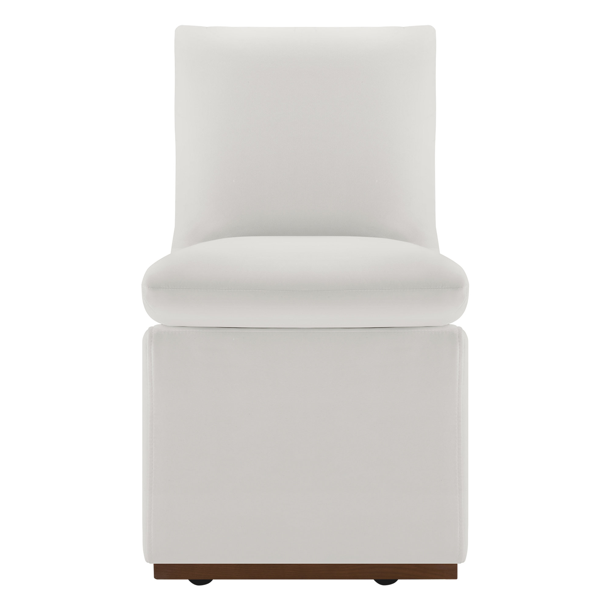 Bobbi Upholstered Dining Chair, Prestige Pearl Tweed
