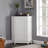 Bathroom Cabinet Triangle Corner Storage Cabinet With Adjustable Shelf Modern Style MDF Board