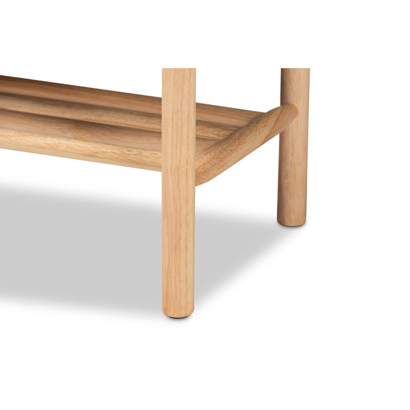 Banc en bois fini jacqueline et chêne brun