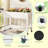 43.33"W Resin Raised Garden Bed With Wheels(Ashen)-197529100