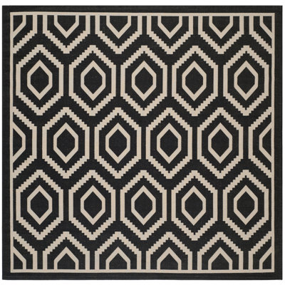 Deedrick Performance Geometric Indoor/Outdoor Area Rug