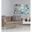 A Premium "Variation on Greek Key II" - 3 pièces, reproduction d'art sur toile tendue-315223748