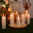 Unscented Flameless Pillar Candle-1970940607