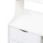 Night Stand with Bookshelf,Night Stand with 2 Storage Drawers for Bedroom-25866491