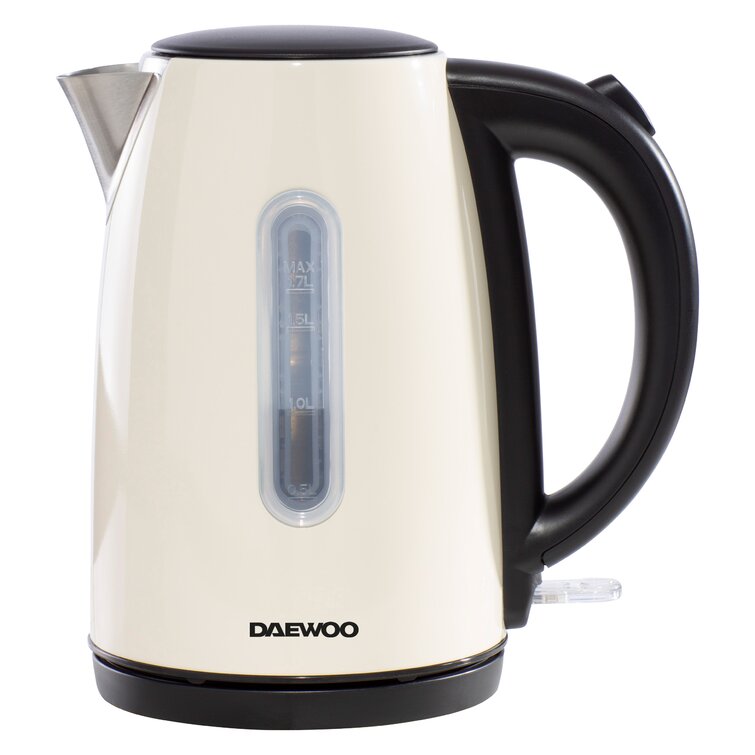 Daewoo 1.7L Stainless Steel Electric Kettle