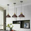 Segars 1 - Light Clay Dome Pendant