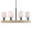 Lustre en rotin 8 lumières Olton
