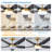 56" 5 - Blade Reversible Ceiling Fan With LED Light and Remote Control