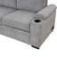 Canapé-lit polyvalent avec repose-pieds et rangement pour espaces compacts-128895773