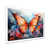 White Single Picture Framed