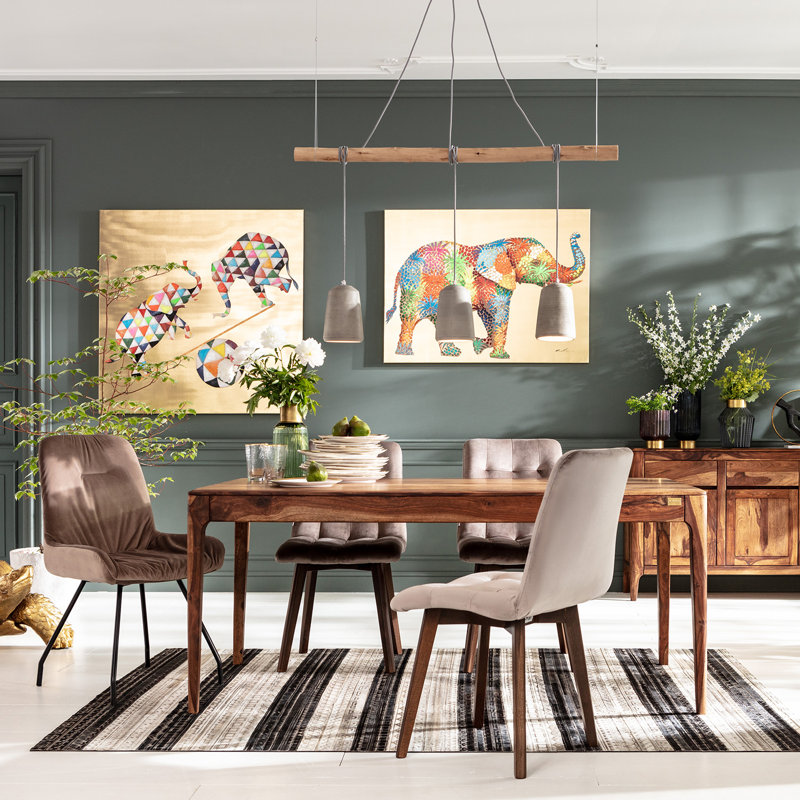 Brooklyn Dining Table, 76cm H x 160cm L x 80cm W