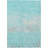 Machine Washable Indoor/Outdoor Christain ACN1366 Aqua Rug-109533030