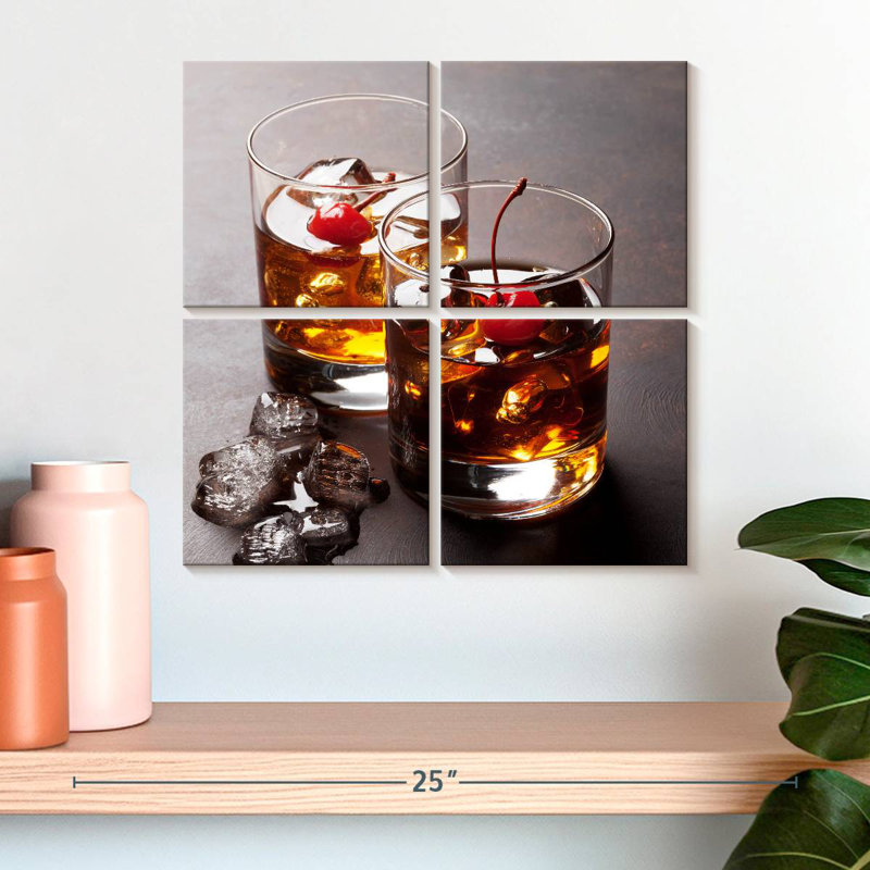 Verres à whisky Yarlin Manhattan, H 18 po x l 18 po