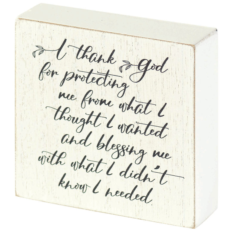 BunitaI Thank God for Plateop Plaque