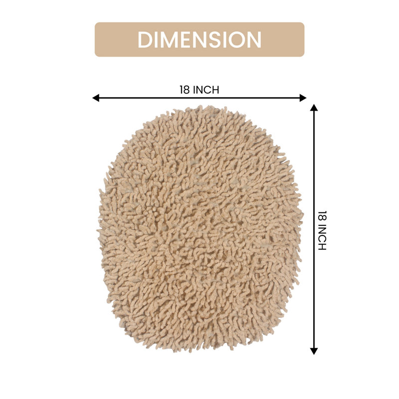 Frieslander Toilet Lid Cover, Linen