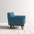 Carson Carrington Sigtuna Wooden Leg Mid-century Armchair-827474669