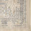 Tapis traditionnel beige et gris à motif floral Abani Kruse SAV200A-1907454597